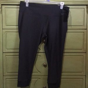 Plus size nike capris